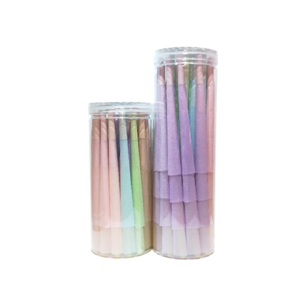 Premium colorful king size pre roll cones natural wood pulp by Chilltree