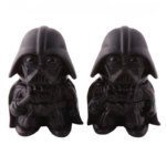 Premium 90mm dark sci-fi lord herb grinder figurine by Chilltree