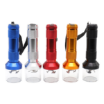 Premium stealth flashlight electric herb grinder portable metal mill by Chilltree